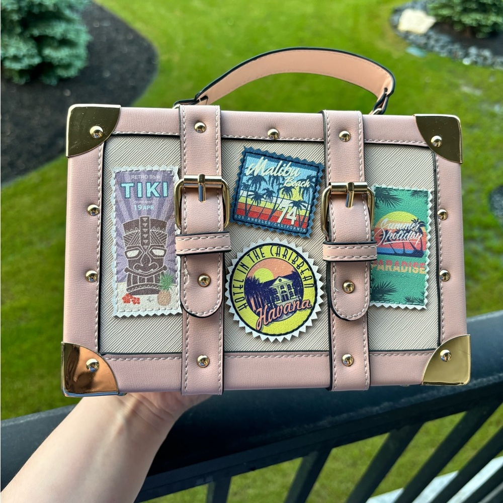 Aldo Novelty Travel-themed Trunk Purse